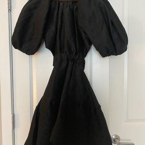 Aje Black Mini Dress